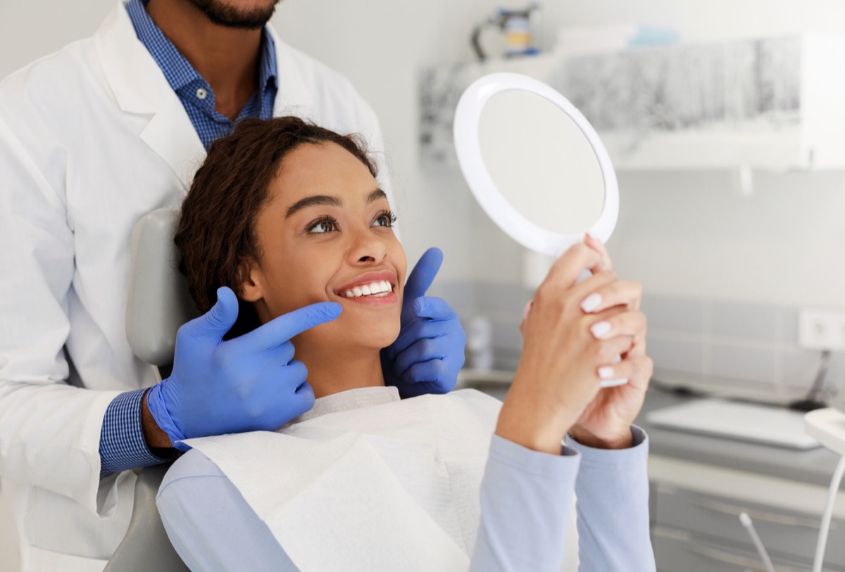 Patient meeting the Summers Orthodontics team at a free first appointment